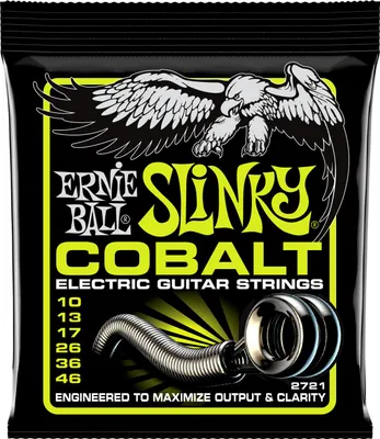 Image de Ernie Ball Slinky Cobalt Electrique 6 pièce(s) Acier Guitare