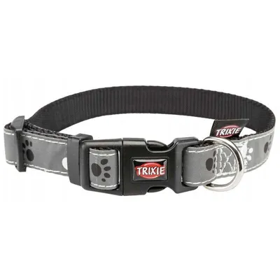 Obrázek produktu pro Trixie Reflexní obojek SILVER REFLECT Velikost: L-XL:40-65cm/25mm