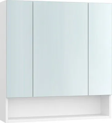 Image de Spaanhoehe Meuble de salle de bain - Armoire de rangement - Panneau de particules, verre - Design moderne - 16,5 cm x 70 cm x 75 cm