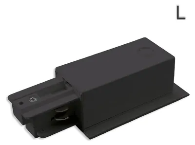 Produktbild von ISOLED 3-Phasen Classic Einbau Seiten-Einspeisung N-Leiter rechts, Schutzleiter links, schwarz
