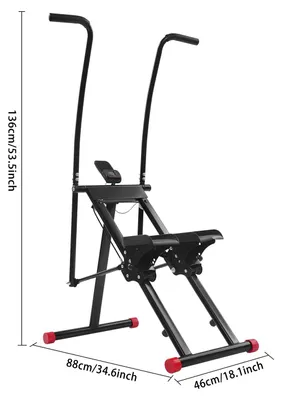 Produktbild von Stepper – Steigmaschine – Fitness-Stepper – Treppensteiger – Aerobic-Stepper – Kompakt – Digitales Display