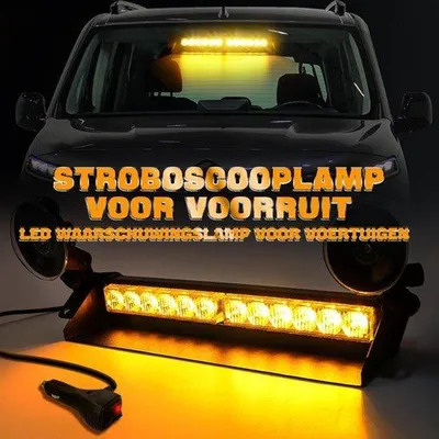 Produktbild von LED-Blinker, orange, 35,6 cm, 12 LEDs, 12-24V, 9 Betriebsmodi