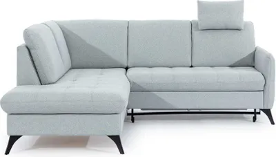 Produktbild von Ecksofa LUKKA 1 Breite 218 cm Schlaffunktion Bettzeugcontainer