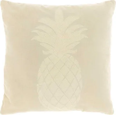 Produktbild von Unique Living - Kissen Bicas - 45x45cm - Taubenweiß