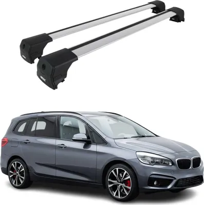 Produktbild von Dachträger Grundtäger für BMW 2er Gran Tourer F46 2014-2021 Alu Silber 2 tlg
