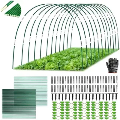 Productafbeelding van Omgoods - Tunnelbogen voor Tuin, Set van 70 Stuks