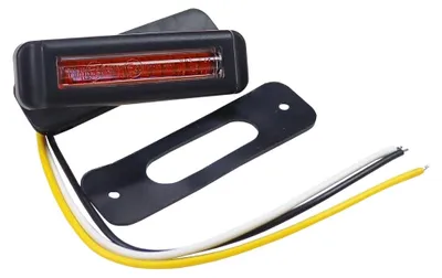 Image de Lampe LED clignotante, lampe de signalisation omnidirectionnelle, 12-24V, IP6, WAŚ 2463W