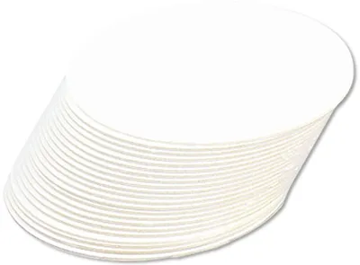 Produktbild von Bierfilze 10,7cm VE=100 Stück weiß