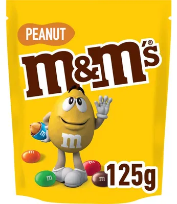 Produktbild von M&M'S Pinda Melkchocolade 125g – Knackige Erdnüsse in Milchschokolade