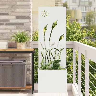 Obrázok produktu pre Maison Exclusive – záves na ochranu súkromia do záhrady, biely, 50 x 150 cm
