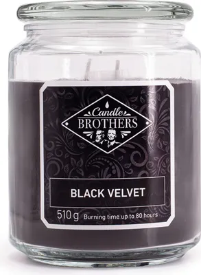 Zdjęcie produktu dla Świeca zapachowa Candle Brothers w szklance Black Velvet