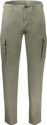 Produktbild von Herren Regular-Fit-Hose Grün mit Taschen & Stickerei - Nachhaltig