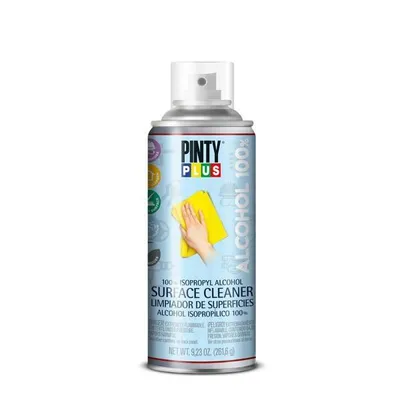Produktbild von Reiniger für Gegenstände und Oberflächen 100% Isopropylalkohol im Spray 400ml Pinty Plus