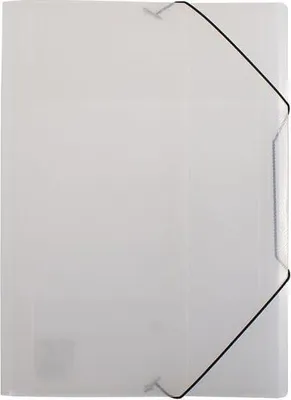 Image de Pochette A4 transparente en PP avec élastique - Biurfol