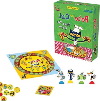 Produktbild von Pizza Party Spiel - Pizza Toppings Sammeln - Ein Stück - Grün - Einzelstück - Größe 1 - Pizza Spiel - Pizza Toppings - Grün - Einzelstück