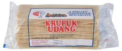 Immagine prodotto di Ambition Krupuk Udang 500g – Croccanti chips di gamberetti, ideali come snack