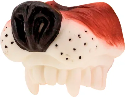 Produktbild von Braune Hundenase Hunde Nase am Gummizug