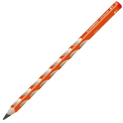 Produktbild von STABILO Ergonomischer Dreikant-Bleistift für Rechtshänder - EASYgraph in orange - 12er…