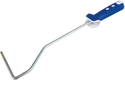 Zdjęcie produktu dla Uchwyt do rolki gumowany długi, szerokość 100 mm, średnica 6 mm, długość 390 mm
