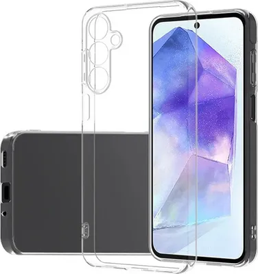 Productafbeelding van Hoesje voor Samsung Galaxy A56 - Achterkantbescherming Phonesta Ultra-dun siliconen - Transparant
