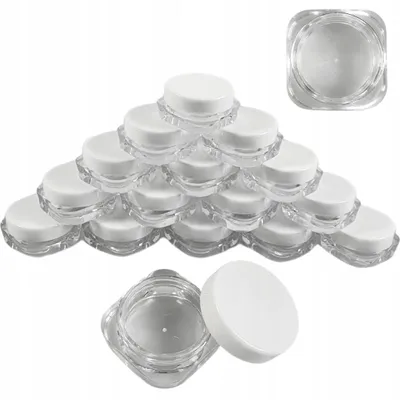 Produktbild von Perfect Quadratische Tiegel 3 ml 100 Stück klar