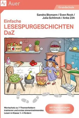 Immagine prodotto di Einfache Lesespurgeschichten DaZ