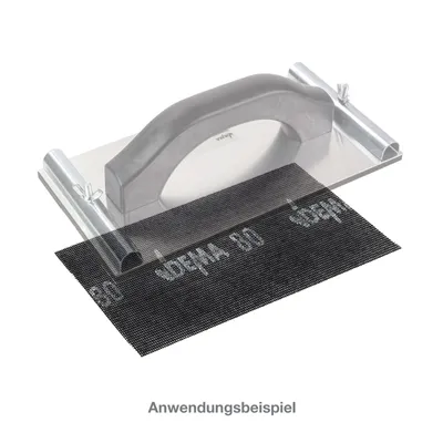 Obrázok produktu pre Brúsna mriežka na sadrokartón K80, 115 x 280 mm, 10 ks