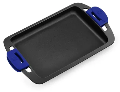 Grillplatte 40 cm, Aluminium, Antihaft, für Induktion