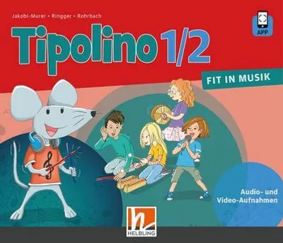 Zdjęcie produktu dla Tipolino 1/2 – Znajomość muzyki. Nagrania audio. Wydanie BY