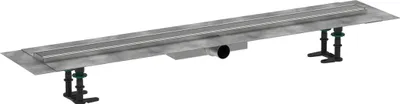 Produktbild von hansgrohe Duschrinne RainDrain Compact 1000mm, Set, f fl. Install., ES geb.