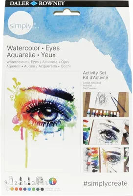 Immagine prodotto di Daler Rowney Simply Set di colori ad acquerello 9 x 12 ml