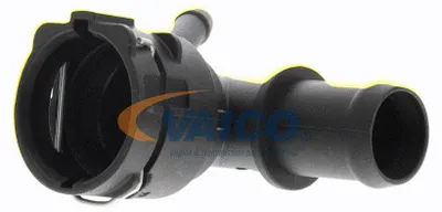 Produktbild von VAICO V10-7474 Kühlmittelflansch für VW Golf VII Schrägheck (5G1, BQ1, BE1, BE2) Wasserflansch