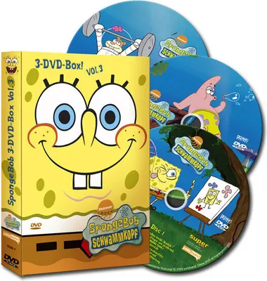 Produktbild von Spongebob Schwammkopf-Spongebob 3-Dvd-Box Vol.3