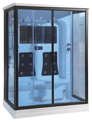 Immagine prodotto di Cabina di vetro Doccia comfort Cabina doccia Cabina benessere Cabina termica 160x100 cm