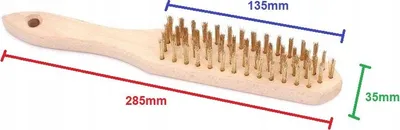 Produktbild von Feinz | 4-Reihige Drahtbürste 285 Mm