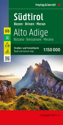 Produktbild von freytag & berndt Straßenkarte Südtirol 1:150.000