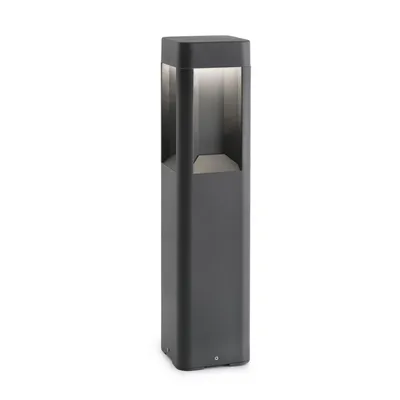 Image de Faro 71199, Éclairage extérieur du socle/poteau, gris foncé, aluminium, IP54, I, 8 W