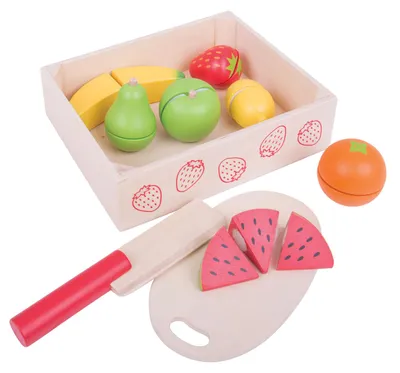 Image de Bigjigs Toys Fruits à couper en boîte