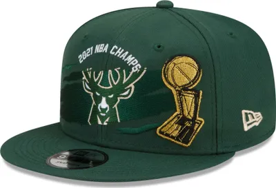 Produktbild von New Era 9Fifty Snapback Cap CHAMPSIONS 2021 Milwaukee Bucks