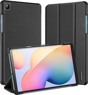 Produktbild von Dux Ducis Domo Samsung Galaxy Tab S6 Lite Hülle Klapphülle + Stifthalter - Schwarz