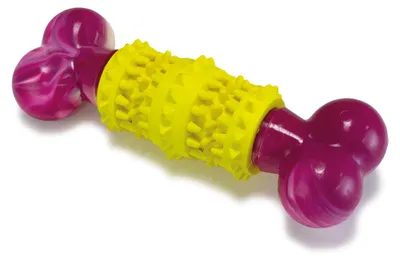 Productafbeelding van Arquivet speelgoed voor honden - Bijtkrachtige "Pinky" bot