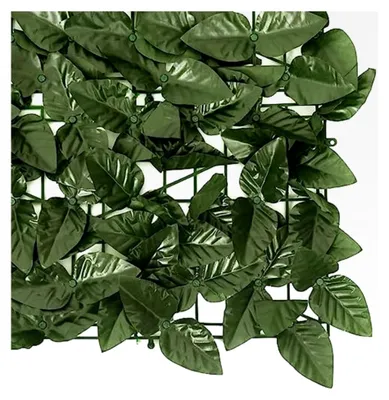 Produktbild von Terrassenschirm mit Dunkelgrünen Blättern 300x150 cm für Außenbereiche