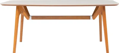 Produktbild von Esstisch, W Fuss, Rechteckig aus Holz