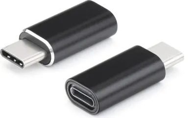 Produktbild von Adapter passend für iPhone Lightning 8-pin - Typ C schwarz