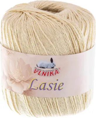50g Strickgarn Lasie Sommergarn creme