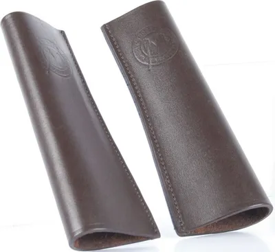 Image de Harry's Horse Couvre-Etriers en Cuir Marron One Size