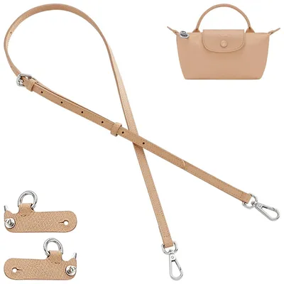 Immagine prodotto di Tracolla regolabile in vera pelle per mini borsa