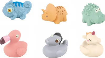 Zdjęcie produktu dla Zwierzątka do wanienki, zestaw 3 szt.