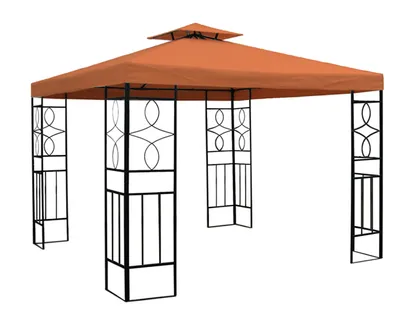 Produktbild von Pavillon terrakotta Maße: 3 x 3 m