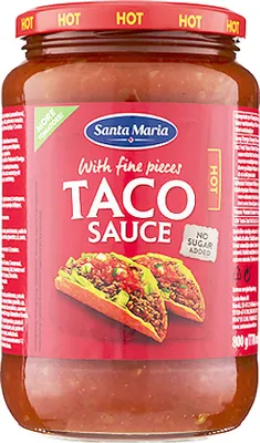 Produktbild von Santa Maria Taco Sauce hot Party wuerzig pikant perfekt zu Tacos 800g
